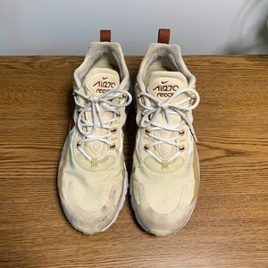 Tan Nike Air React 270 Sneakers